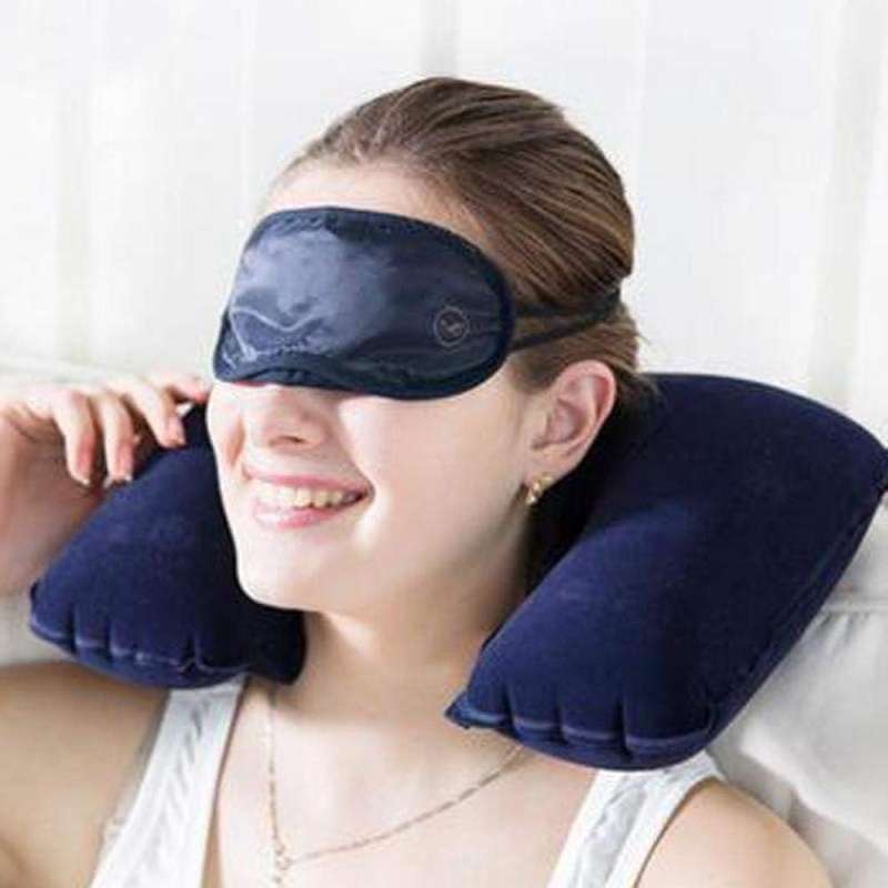 Almohada inflable de viaje