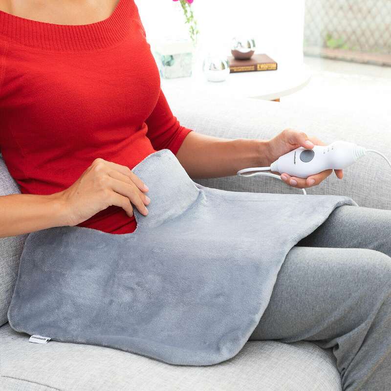 Almohadilla térmica para cuello y hombros