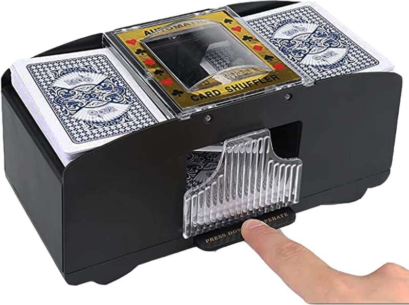 Barajador de cartas para blackjack