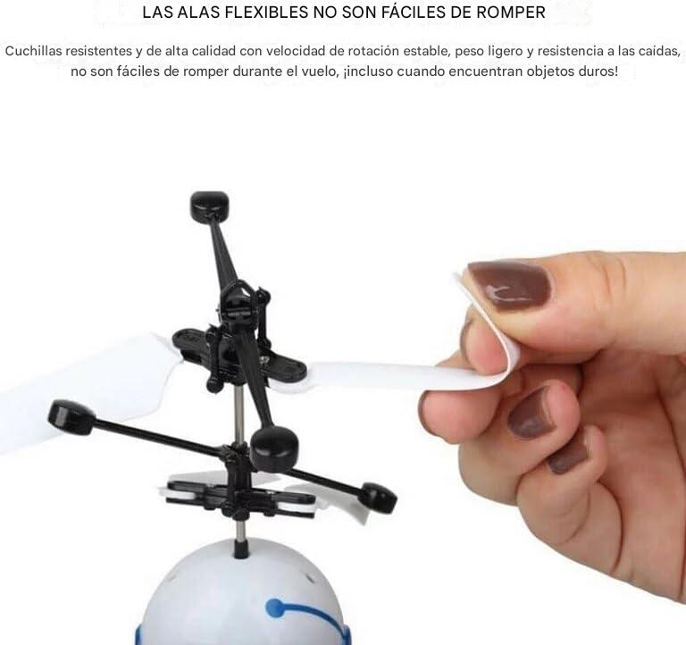 Robot volador recargable