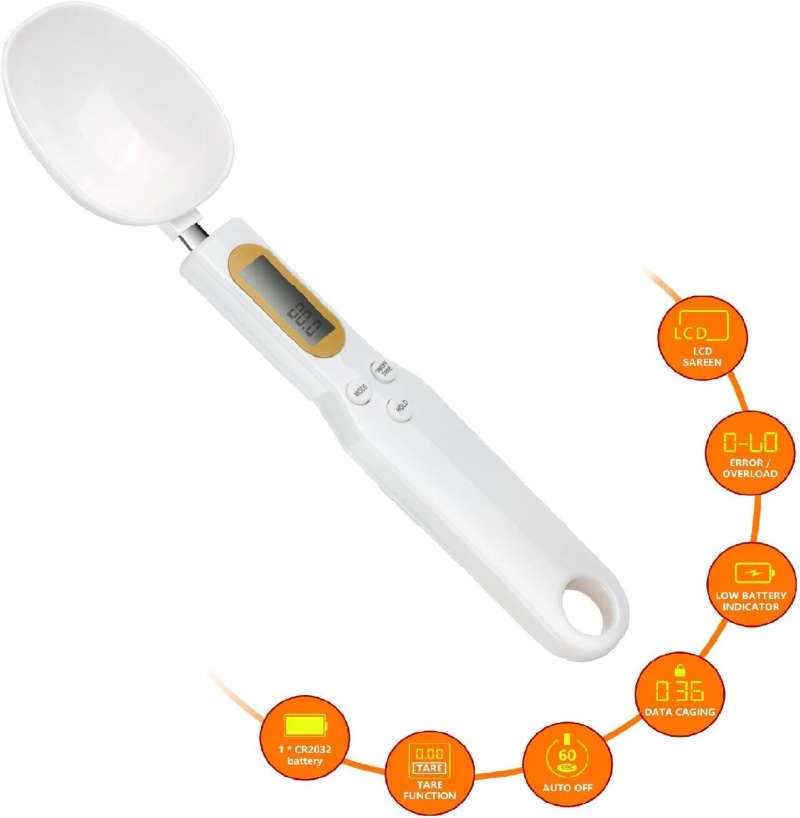 utensilios para medir suplementos