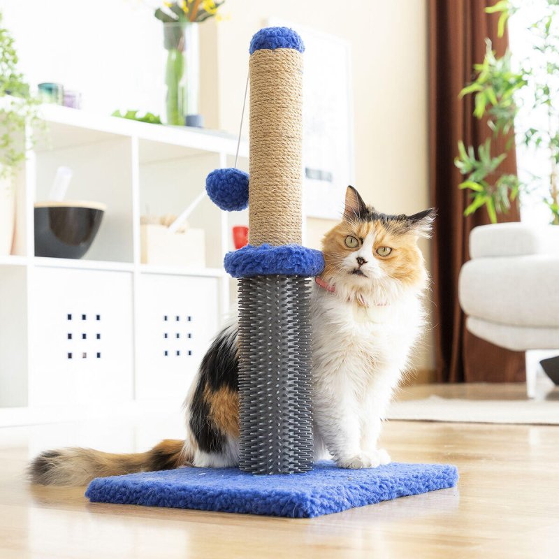 Poste Rascador Masajeador con Pelota para Gatos Miausage - Pequiti