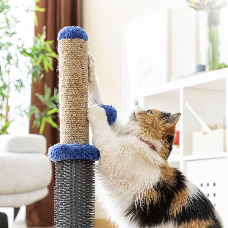 Poste Rascador Masajeador con Pelota para Gatos Miausage - Pequiti
