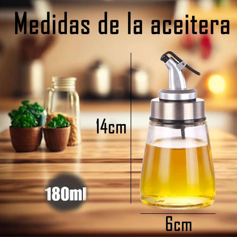 Dispensador de aceite de 180 ml