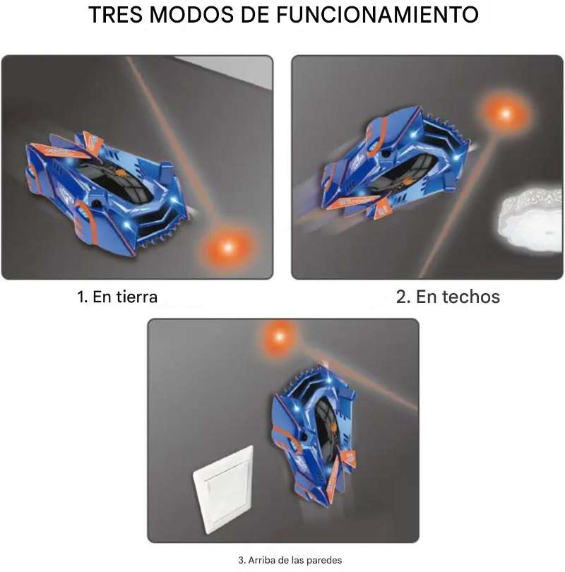 coche divertido de control remoto
